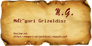 Mágori Grizeldisz névjegykártya